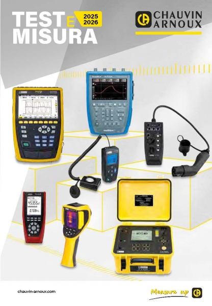 catalogue IT Chauvin Arnoux